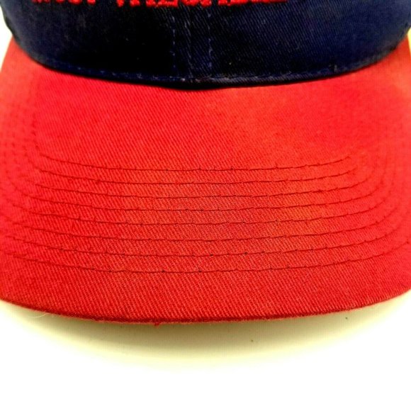 Most Valuable Pop Father's Day Grandfather  MVP Hat Cap Snapback Blue - Picture 3 of 7